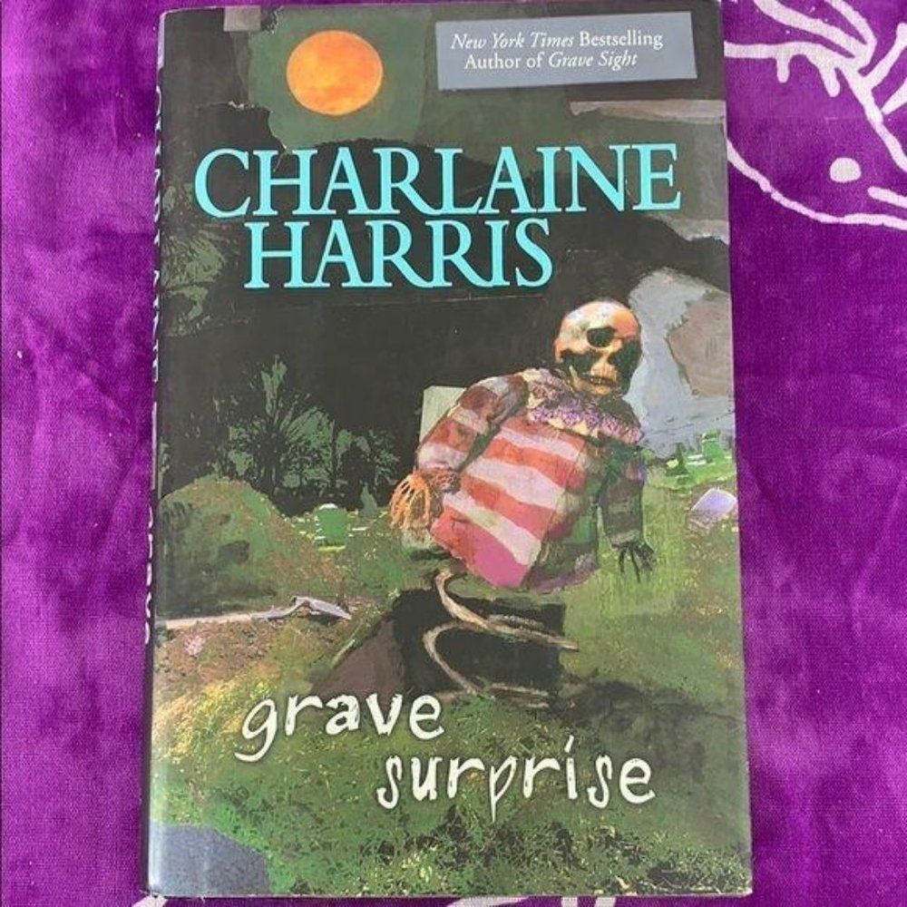 Grave Surprise by Charlaine Harris Harper Connelly Mystery Hardcover Book